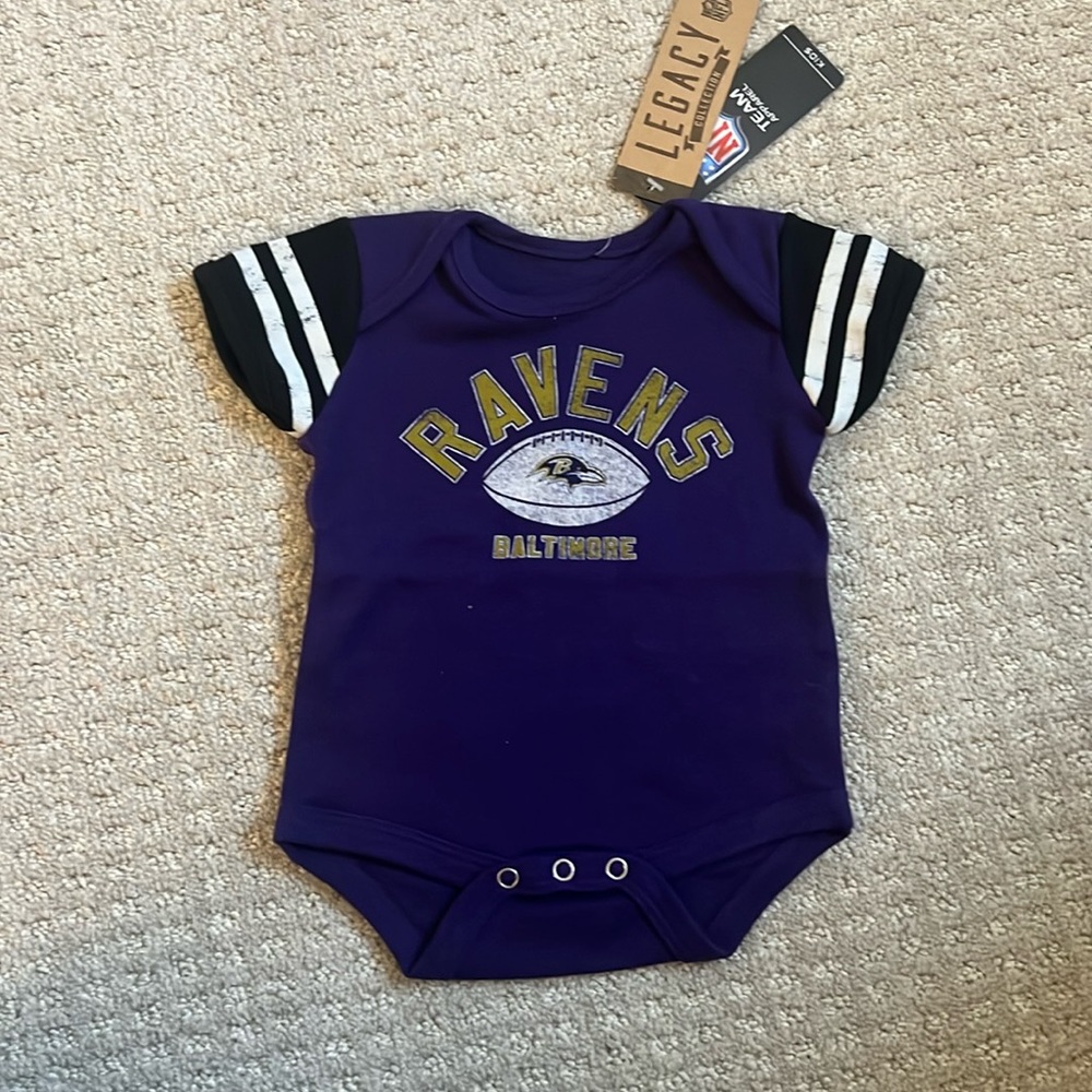 NWT NFL Ravens Onsie 0-3